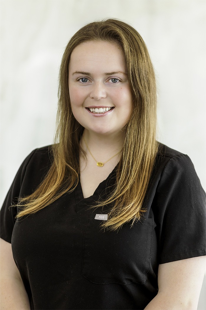 Front desk team member Josie