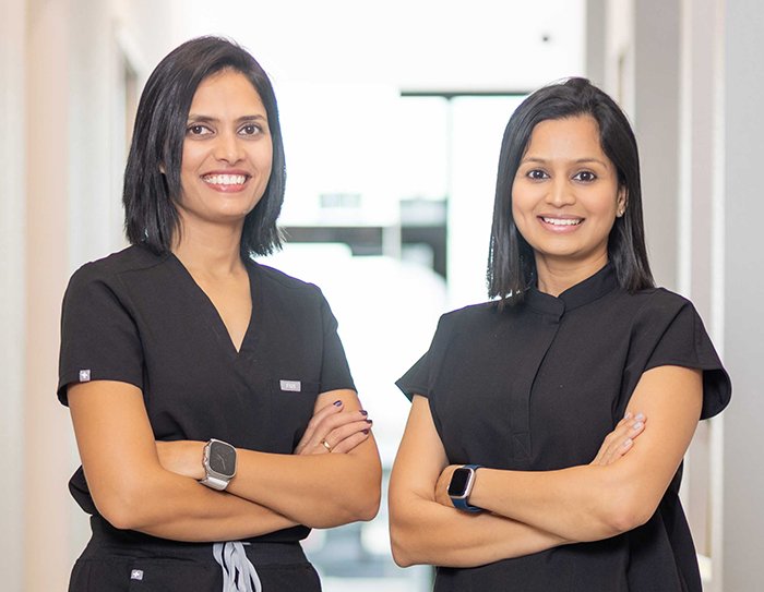 dental team smiling